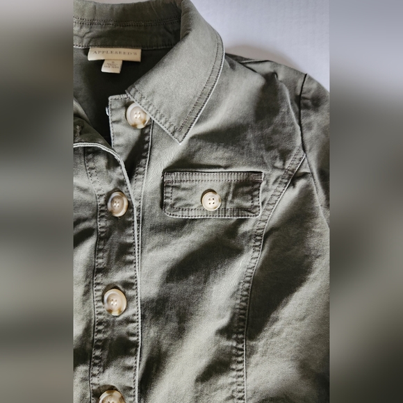 Appleseed's Army Green Small Jacket - Picture 8 of 11